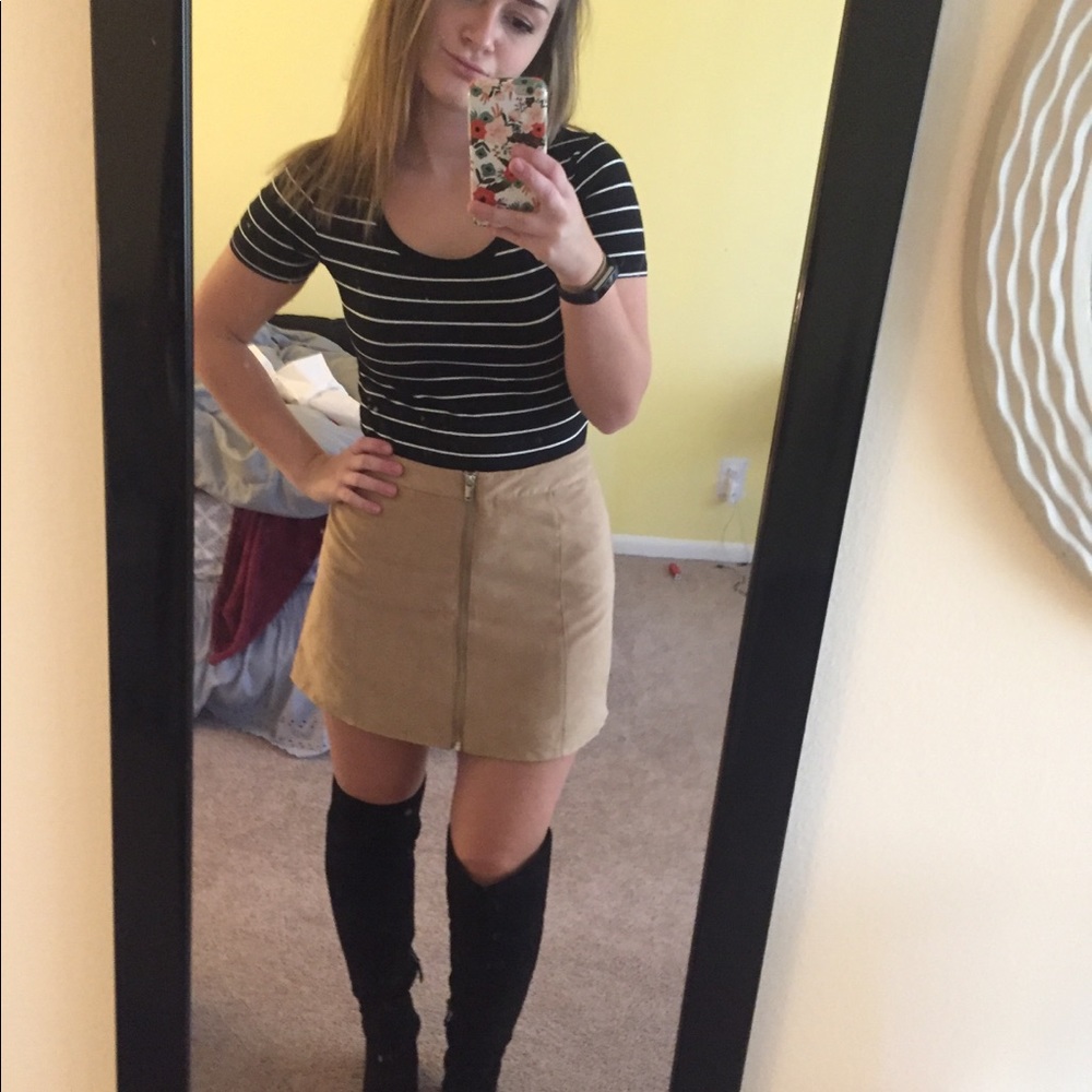 Striped Top short sleeve black and white